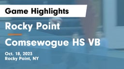 Rocky Point  vs Comsewogue HS VB Game Highlights - Oct. 18, 2023