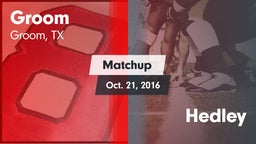 Matchup: Groom vs. Hedley 2016