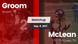 Matchup: Groom vs. McLean  2017