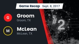 Recap: Groom  vs. McLean  2017