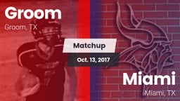 Matchup: Groom vs. Miami  2017