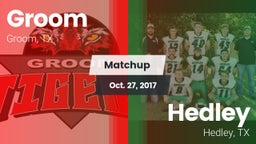 Matchup: Groom vs. Hedley  2017