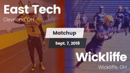 Matchup: East Tech vs. Wickliffe  2018
