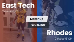 Matchup: East Tech vs. Rhodes  2019