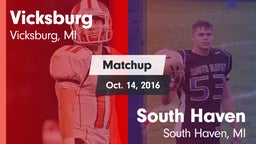 Matchup: Vicksburg vs. South Haven  2016