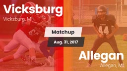 Matchup: Vicksburg vs. Allegan  2017