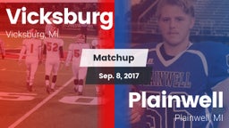 Matchup: Vicksburg vs. Plainwell  2017