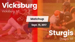 Matchup: Vicksburg vs. Sturgis  2017