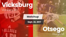Matchup: Vicksburg vs. Otsego  2017