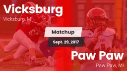 Matchup: Vicksburg vs. Paw Paw  2017