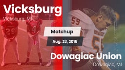 Matchup: Vicksburg vs. Dowagiac Union 2018