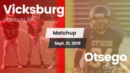 Matchup: Vicksburg vs. Otsego  2018