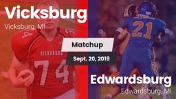 Matchup: Vicksburg vs. Edwardsburg  2019