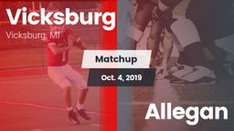 Matchup: Vicksburg vs. Allegan 2019