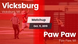 Matchup: Vicksburg vs. Paw Paw  2019