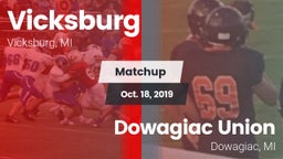 Matchup: Vicksburg vs. Dowagiac Union 2019