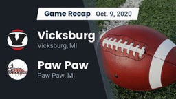 Recap: Vicksburg  vs. Paw Paw  2020