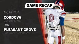 Recap: Cordova  vs. Pleasant Grove  2016