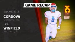 Recap: Cordova  vs. Winfield  2016