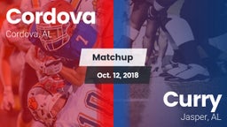 Matchup: Cordova vs. Curry  2018