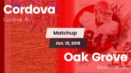 Matchup: Cordova vs. Oak Grove  2018