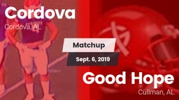 Matchup: Cordova vs. Good Hope  2019