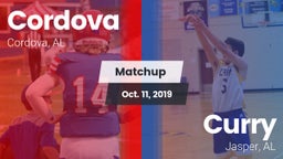 Matchup: Cordova vs. Curry  2019