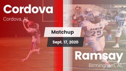 Matchup: Cordova vs. Ramsay  2020