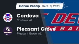 Recap: Cordova  vs. Pleasant Grove  2021
