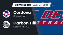 Recap: Cordova  vs. Carbon Hill  2021