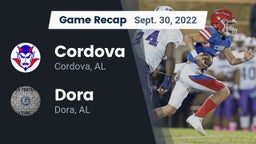 Recap: Cordova  vs. Dora  2022
