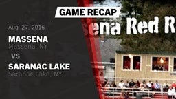 Recap: Massena  vs. Saranac Lake  2016