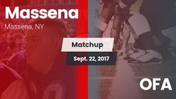 Matchup: Massena vs. OFA 2017