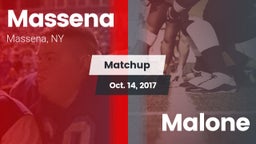 Matchup: Massena vs. Malone 2017