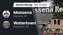 Recap: Massena  vs. Watertown  2021