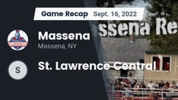 Recap: Massena  vs. St. Lawrence Central 2022