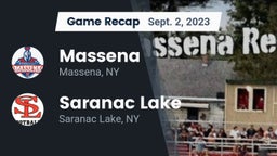 Recap: Massena  vs. Saranac Lake  2023
