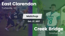 Matchup: East Clarendon vs. Creek Bridge  2017