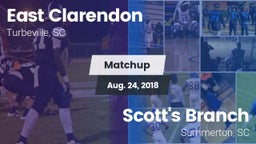 Matchup: East Clarendon vs. Scott's Branch  2018