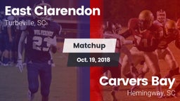 Matchup: East Clarendon vs. Carvers Bay  2018