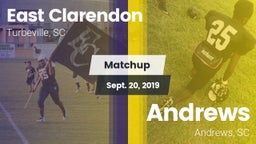 Matchup: East Clarendon vs. Andrews  2019