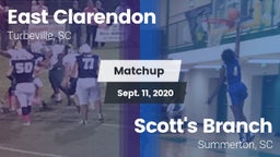 Matchup: East Clarendon vs. Scott's Branch  2020