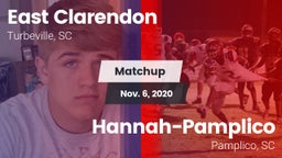 Matchup: East Clarendon vs. Hannah-Pamplico  2020