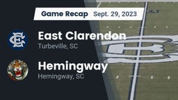 Recap: East Clarendon  vs. Hemingway  2023