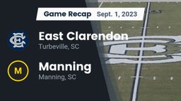 Recap: East Clarendon  vs. Manning  2023