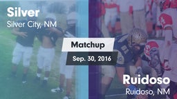 Matchup: SilverNM vs. Ruidoso  2016