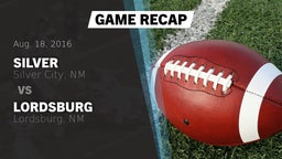 Recap: Silver  vs. Lordsburg  2016