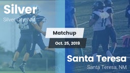 Matchup: SilverNM vs. Santa Teresa  2019