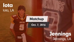 Matchup: Iota vs. Jennings  2016