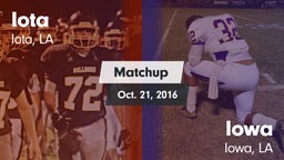 Matchup: Iota vs. Iowa  2016
